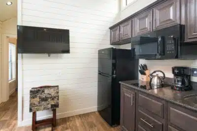 Interior views of the cabin rentals near Sedona Arizona - kitchen